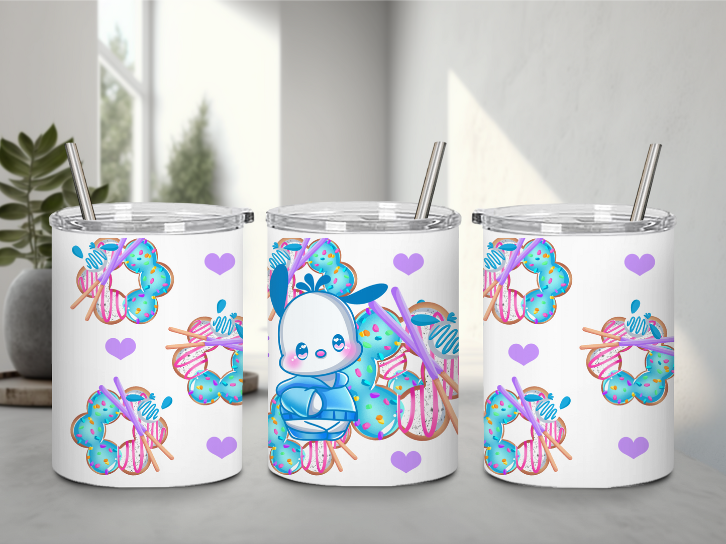 10 oz Mochi Donuts Tumblers