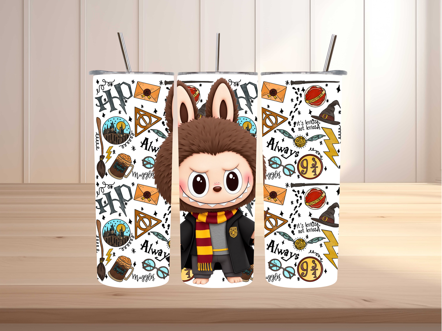 20 oz Labubu Wizard Tumblers