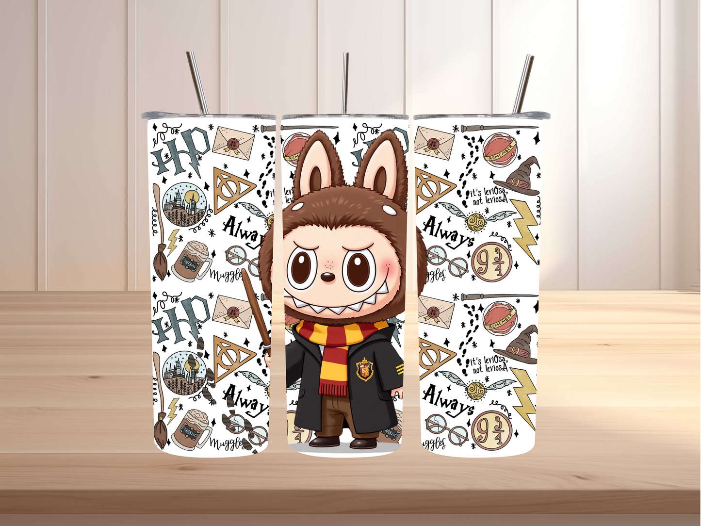 20 oz Labubu Wizard Tumblers
