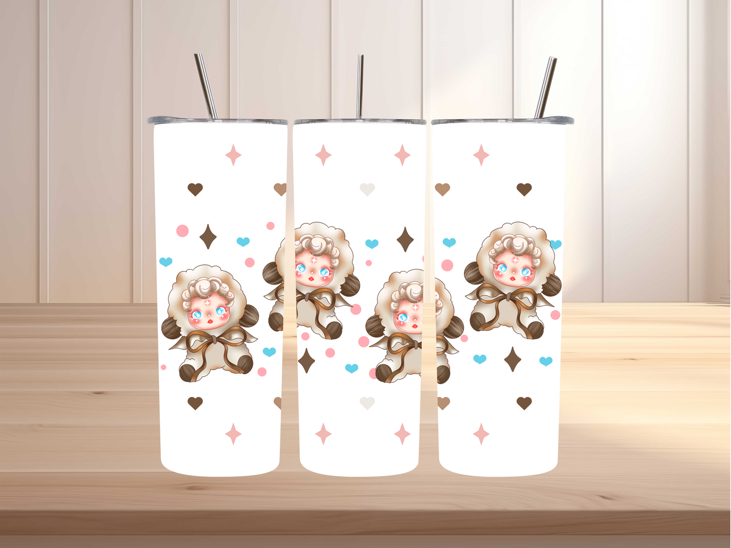 20 oz SkullPanda Tumblers