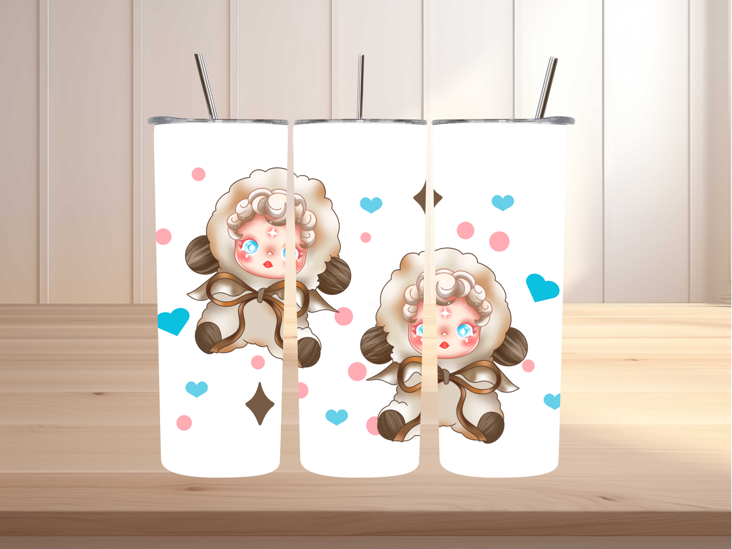 20 oz SkullPanda Tumblers