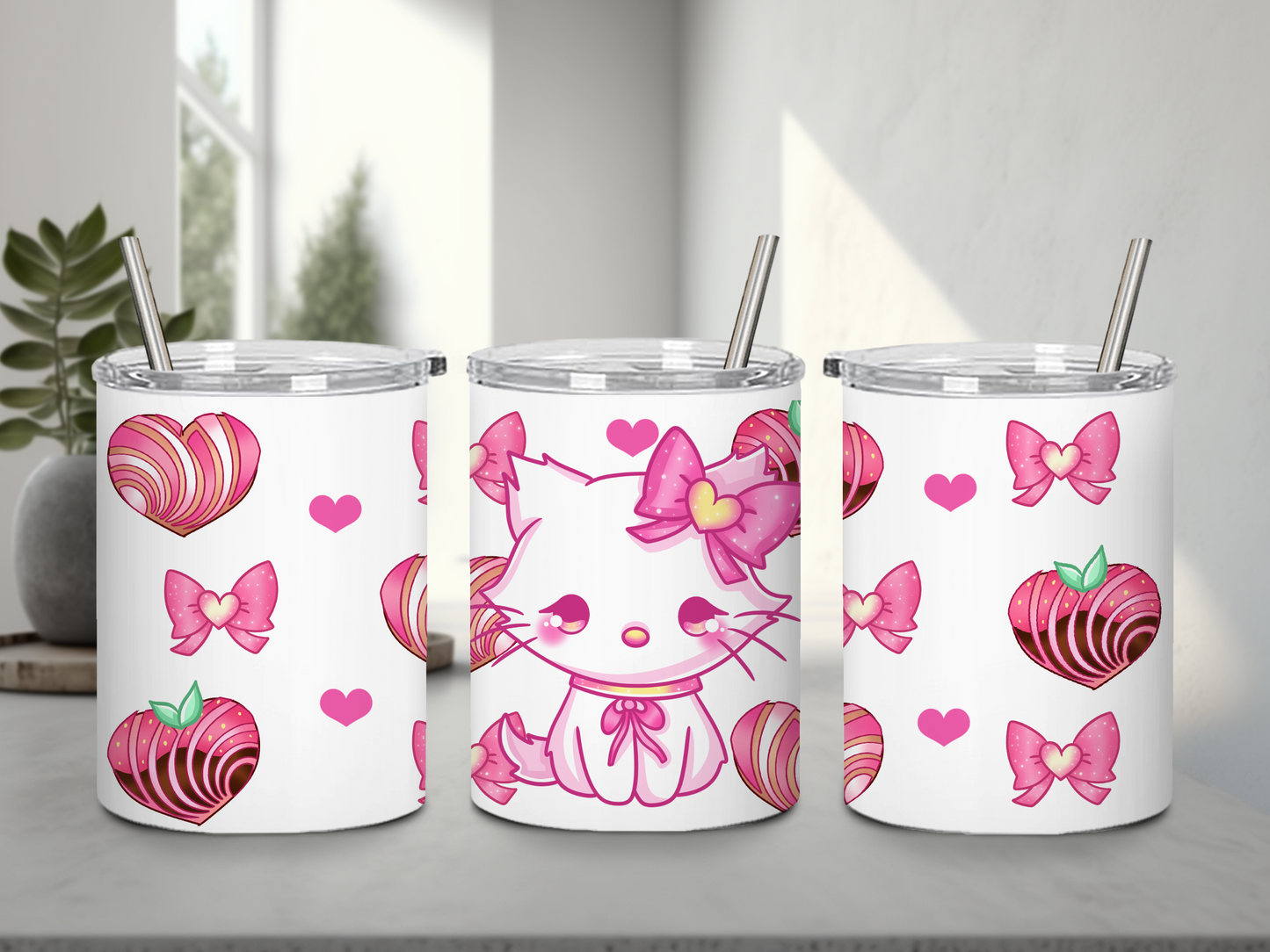 10 oz Kawaii Kitty Conchas