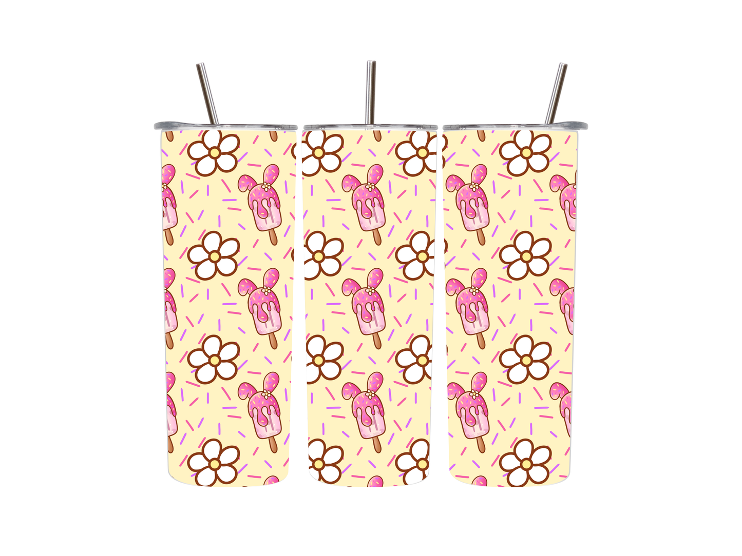 20 oz Kawaii Popsicles Tumblers