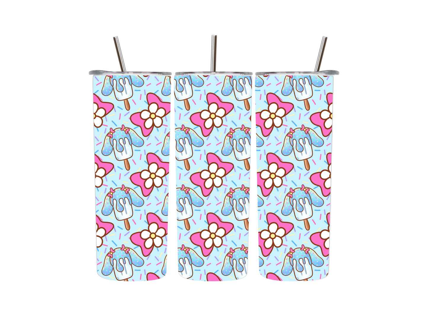 20 oz Kawaii Popsicles Tumblers