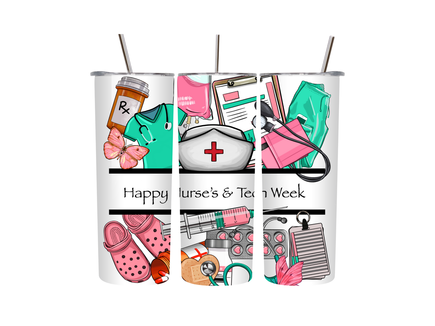 20 oz Nurses Tumblers