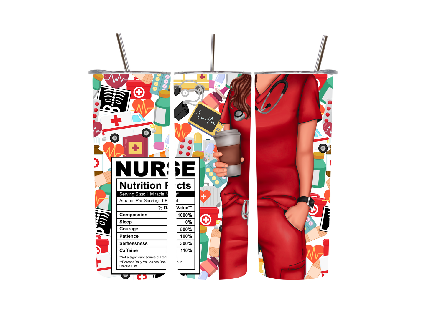 20 oz Nurses Tumblers