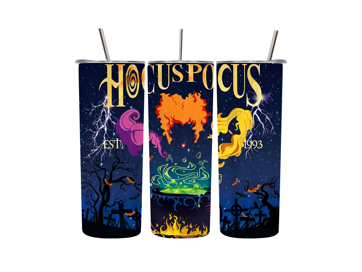 20 oz Hocus Pocus Tumblers