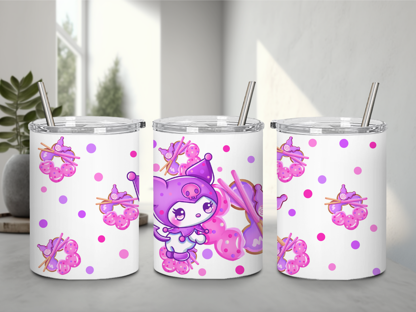 10 oz Mochi Donuts Tumblers