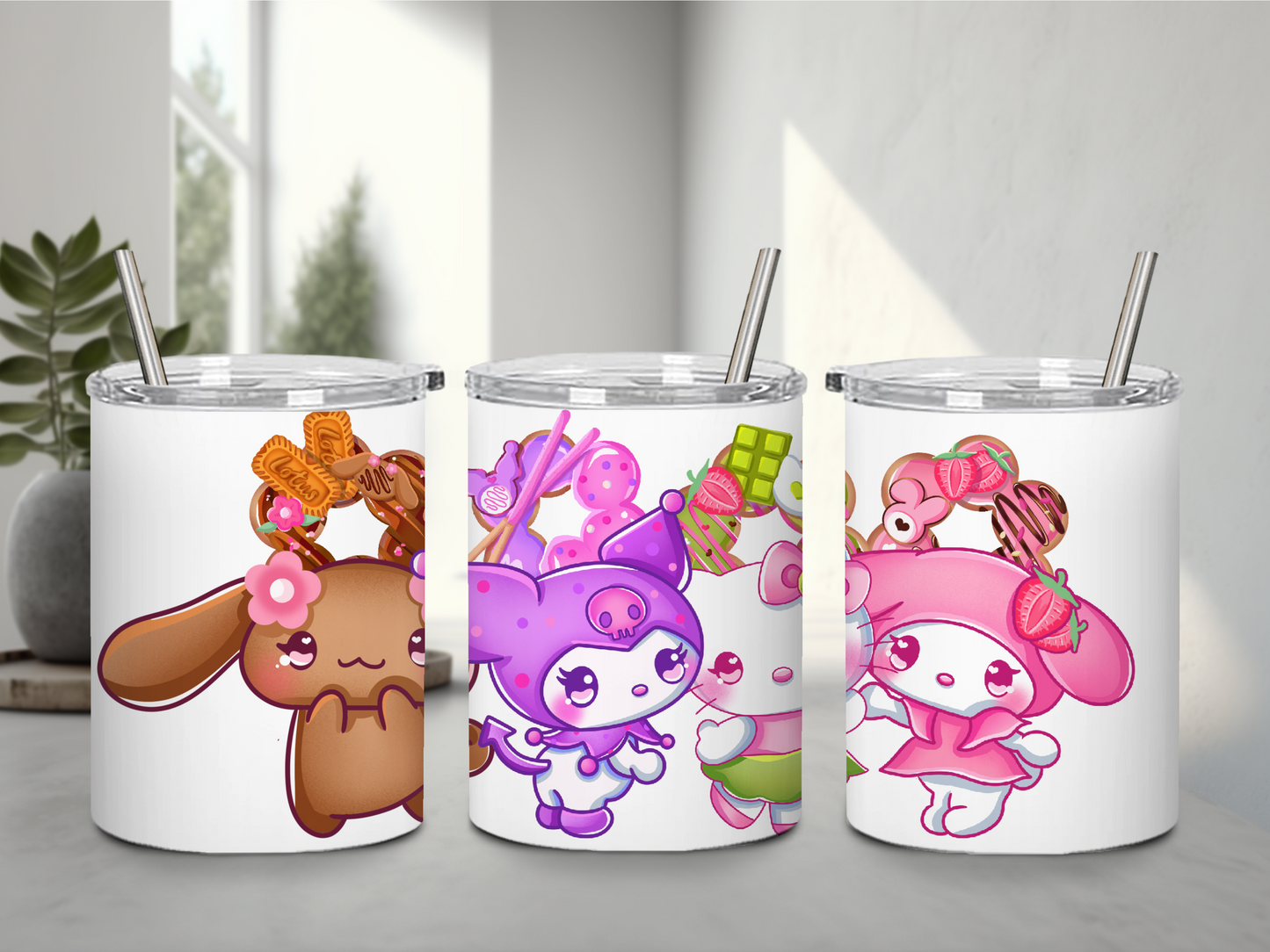 10 oz Mochi Donuts Tumblers