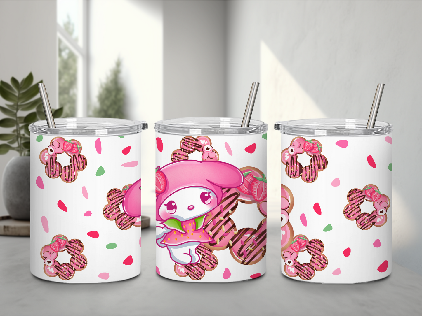 10 oz Mochi Donuts Tumblers