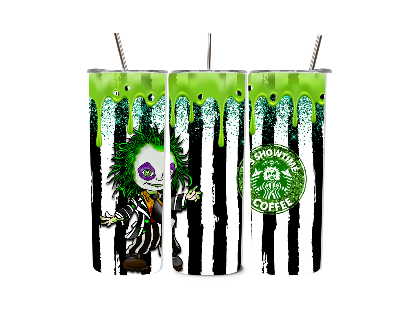 20 oz Beetlejuice Tumblers