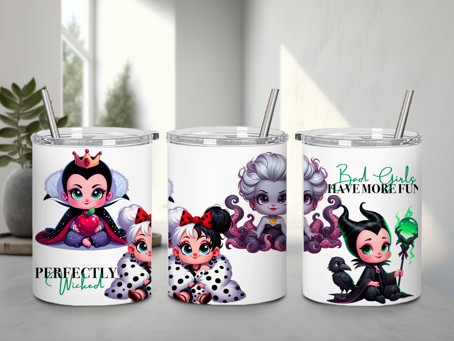 10 oz Baby Villains Tumblers