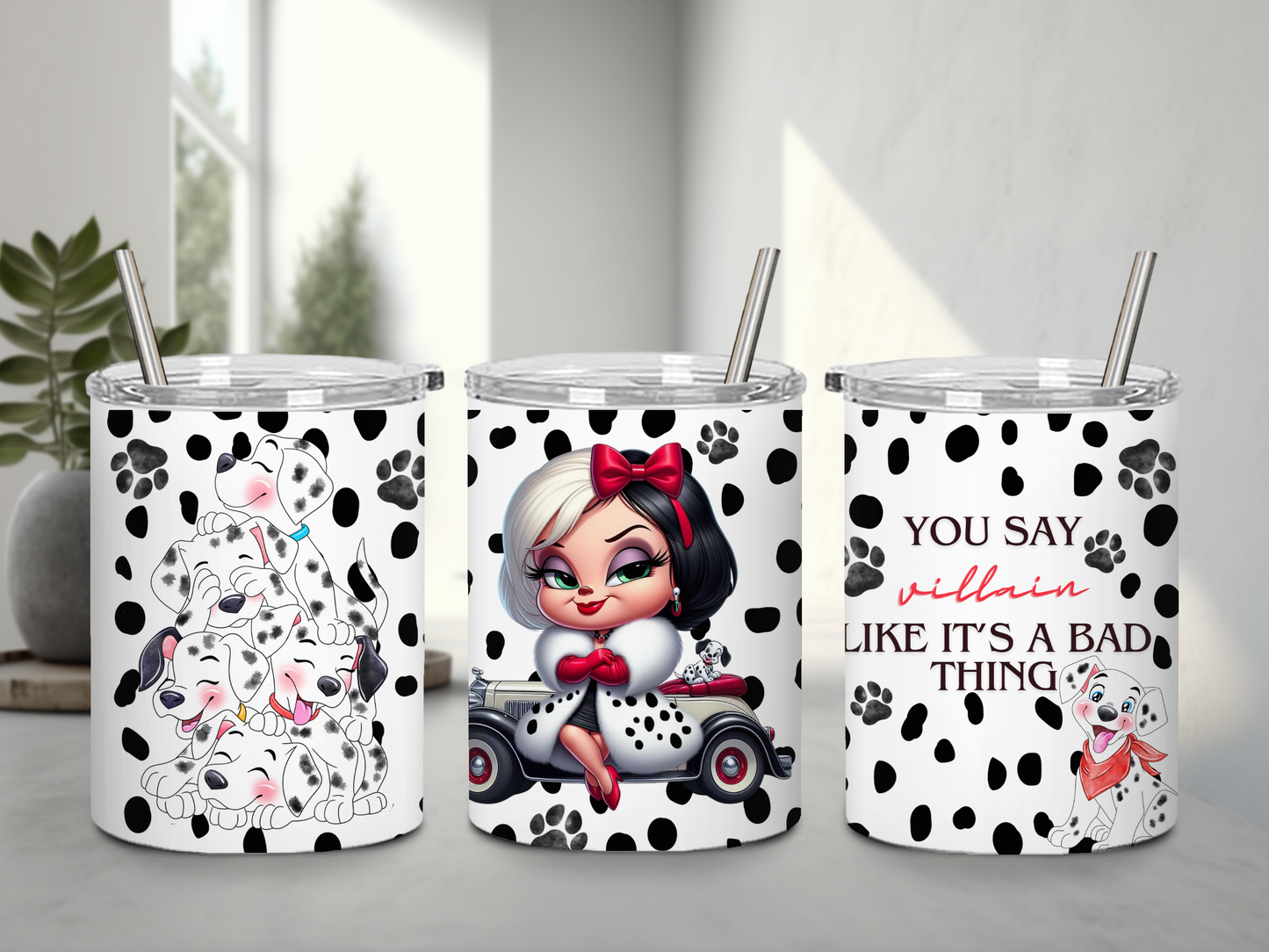 10 oz Baby Villains Tumblers