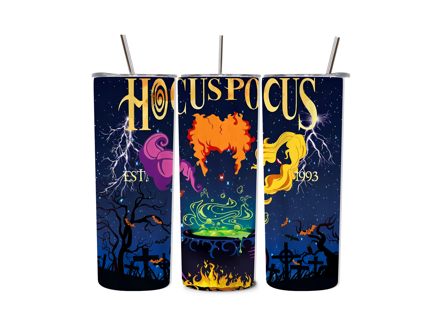 20 oz Hocus Pocus Tumblers
