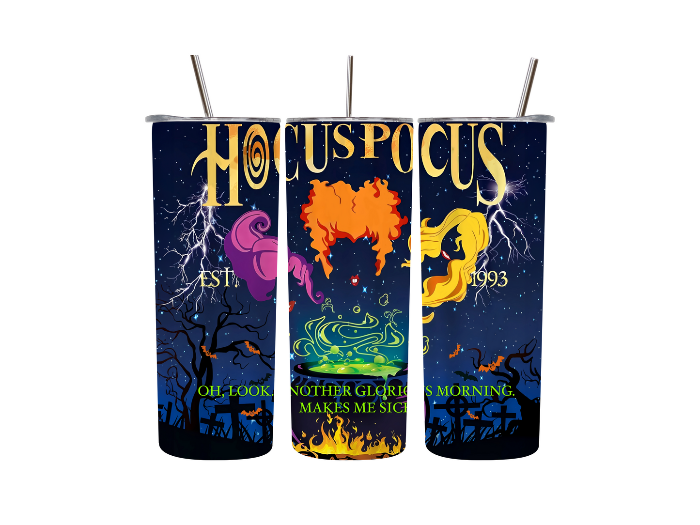 20 oz Hocus Pocus Tumblers