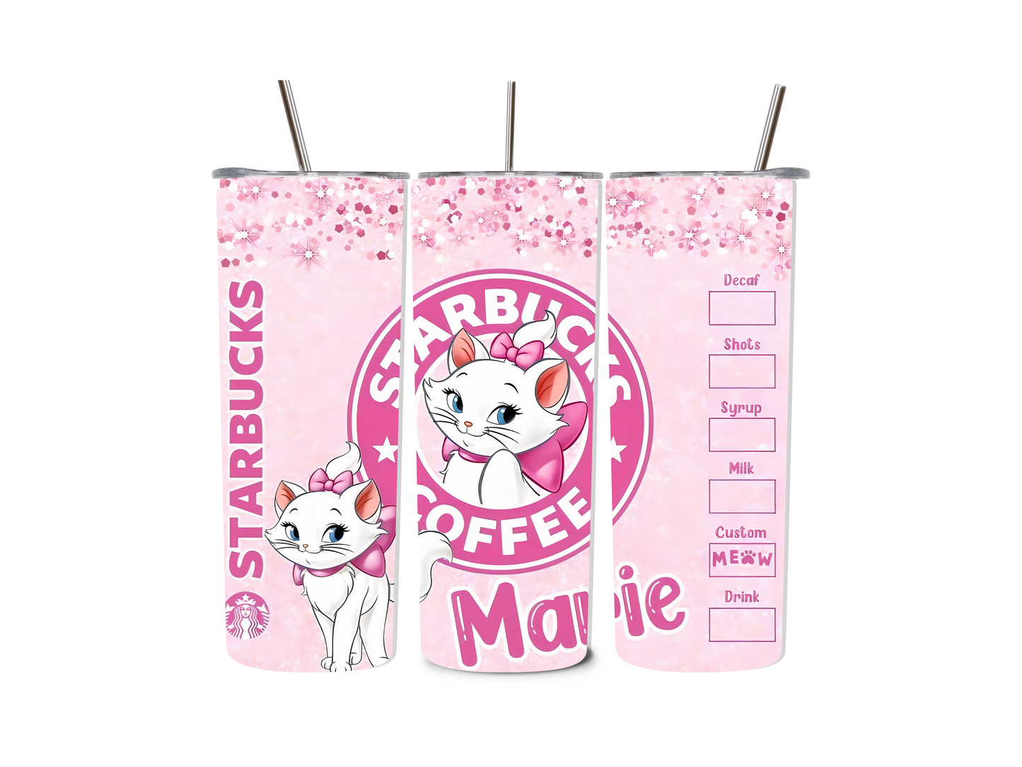 20 oz Marie Cat Tumblers
