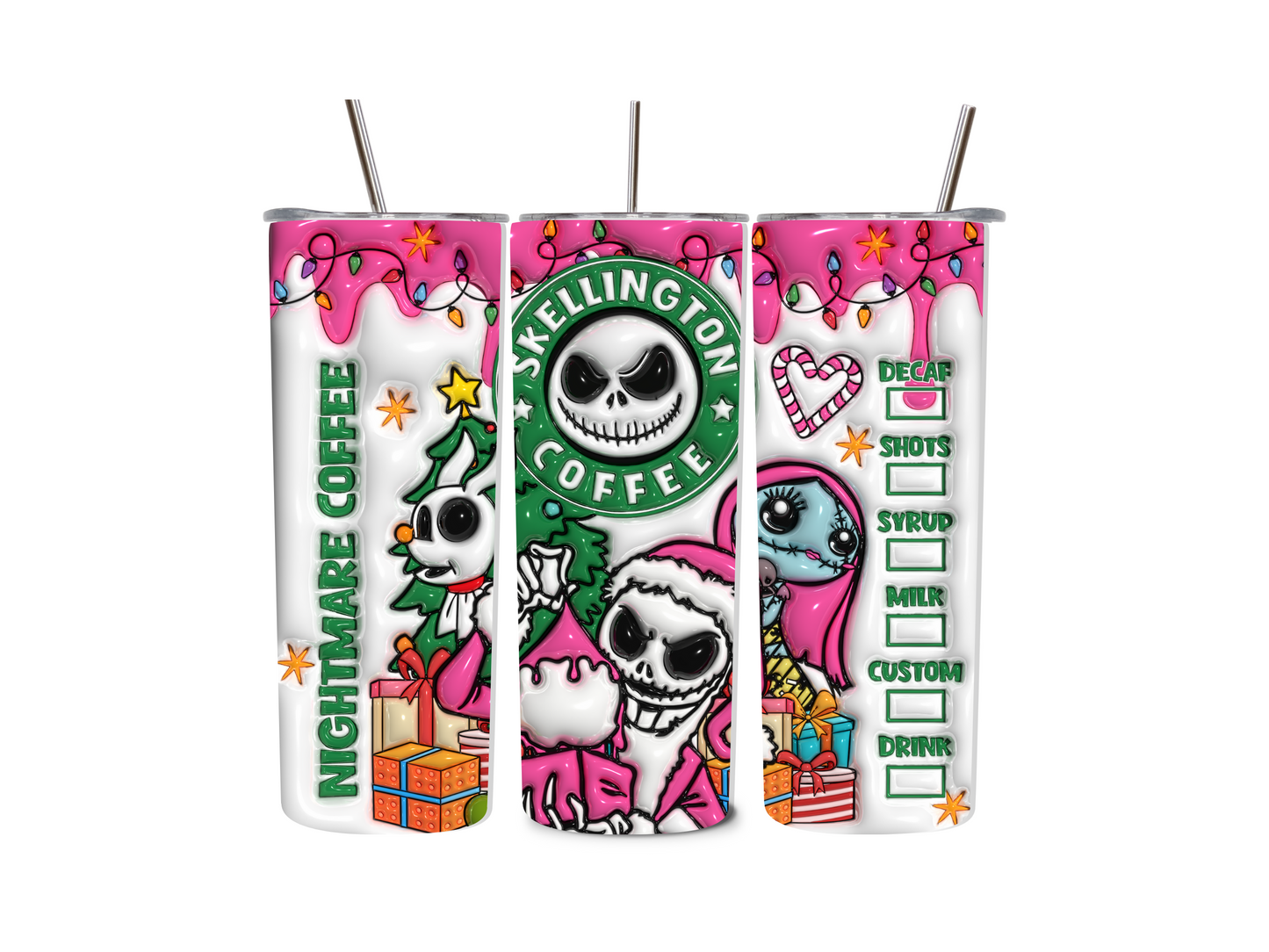 20 oz Nightmare Tumblers
