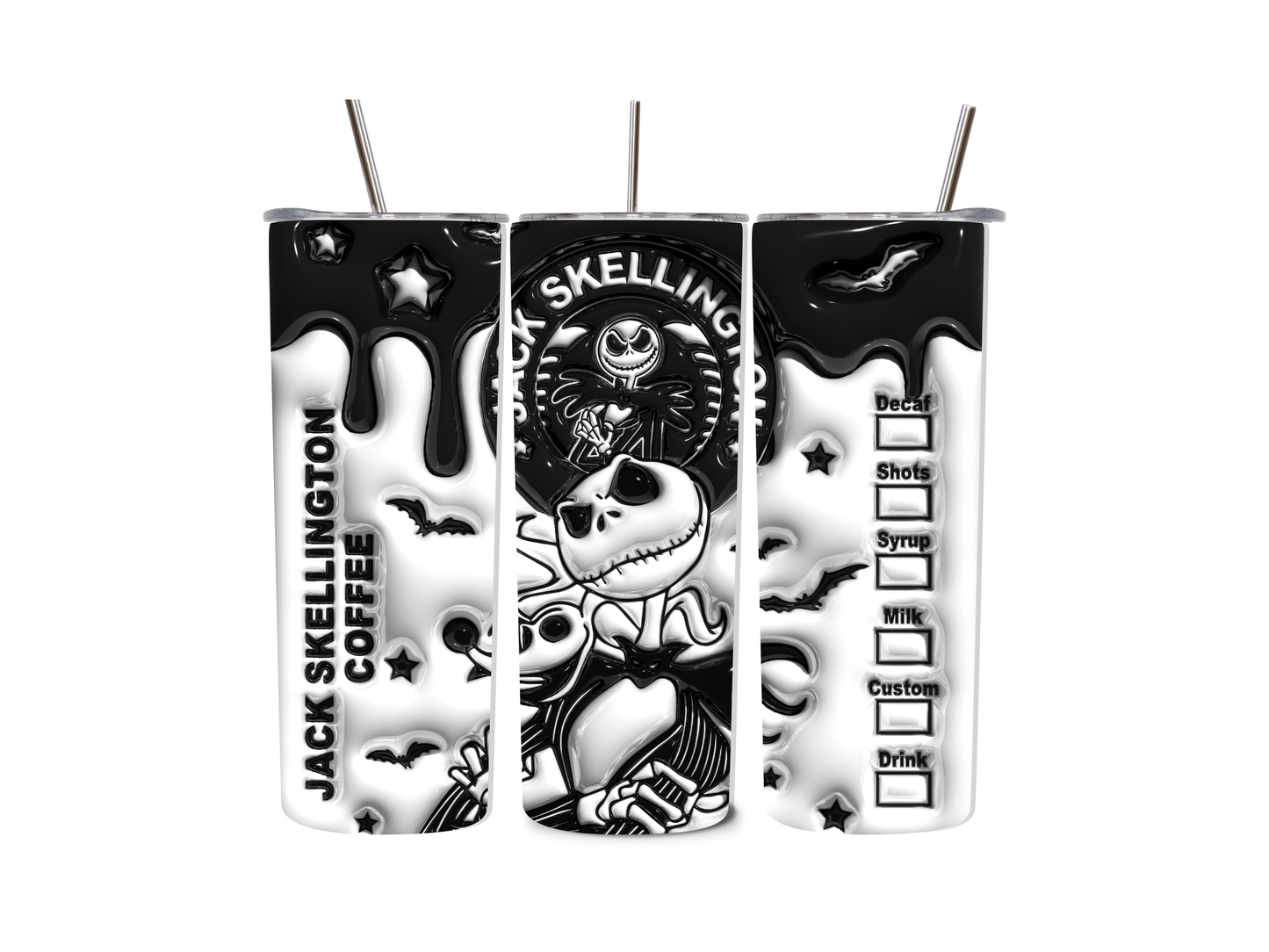 20 oz Nightmare Tumblers