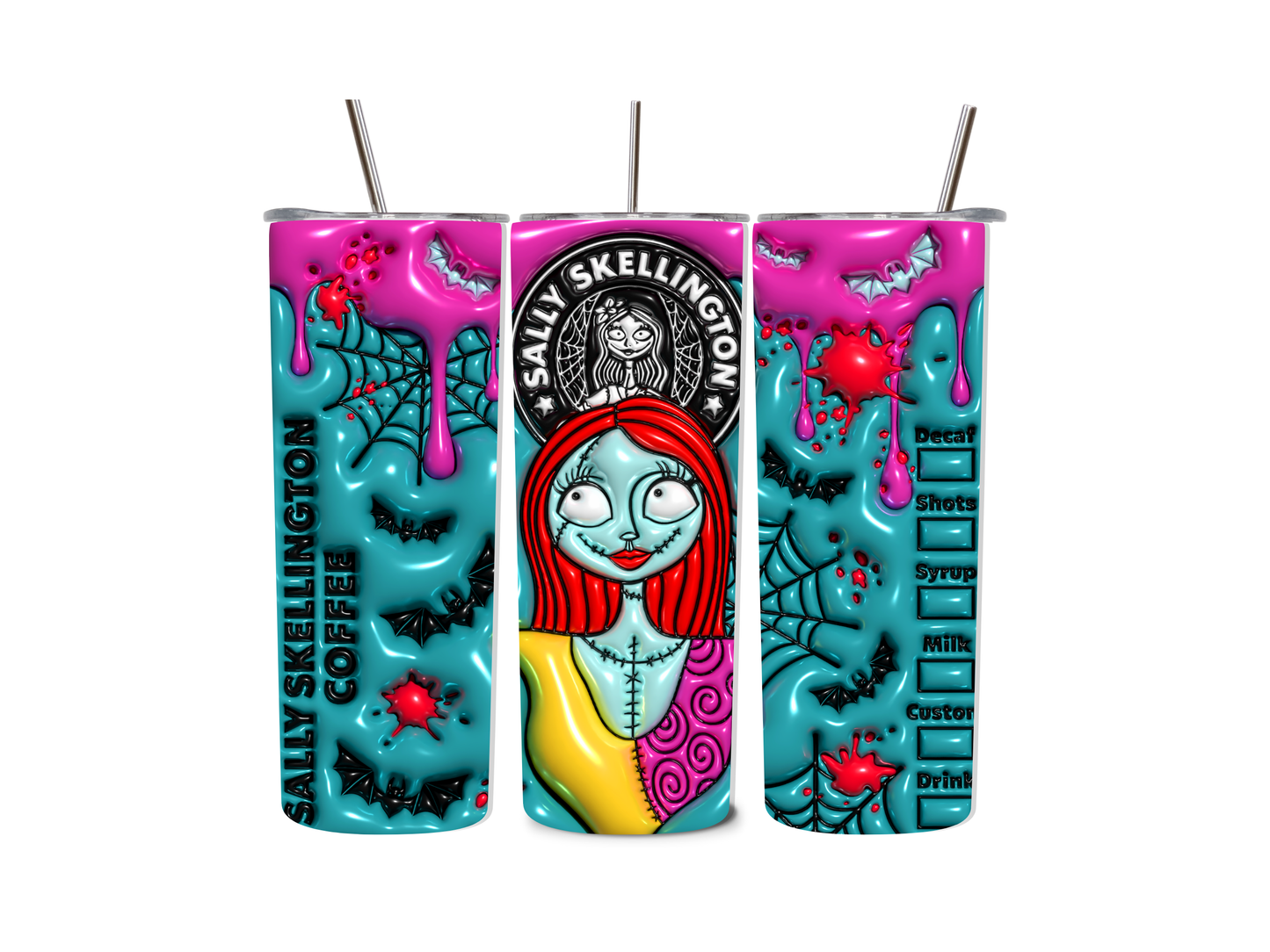 20 oz Nightmare Tumblers