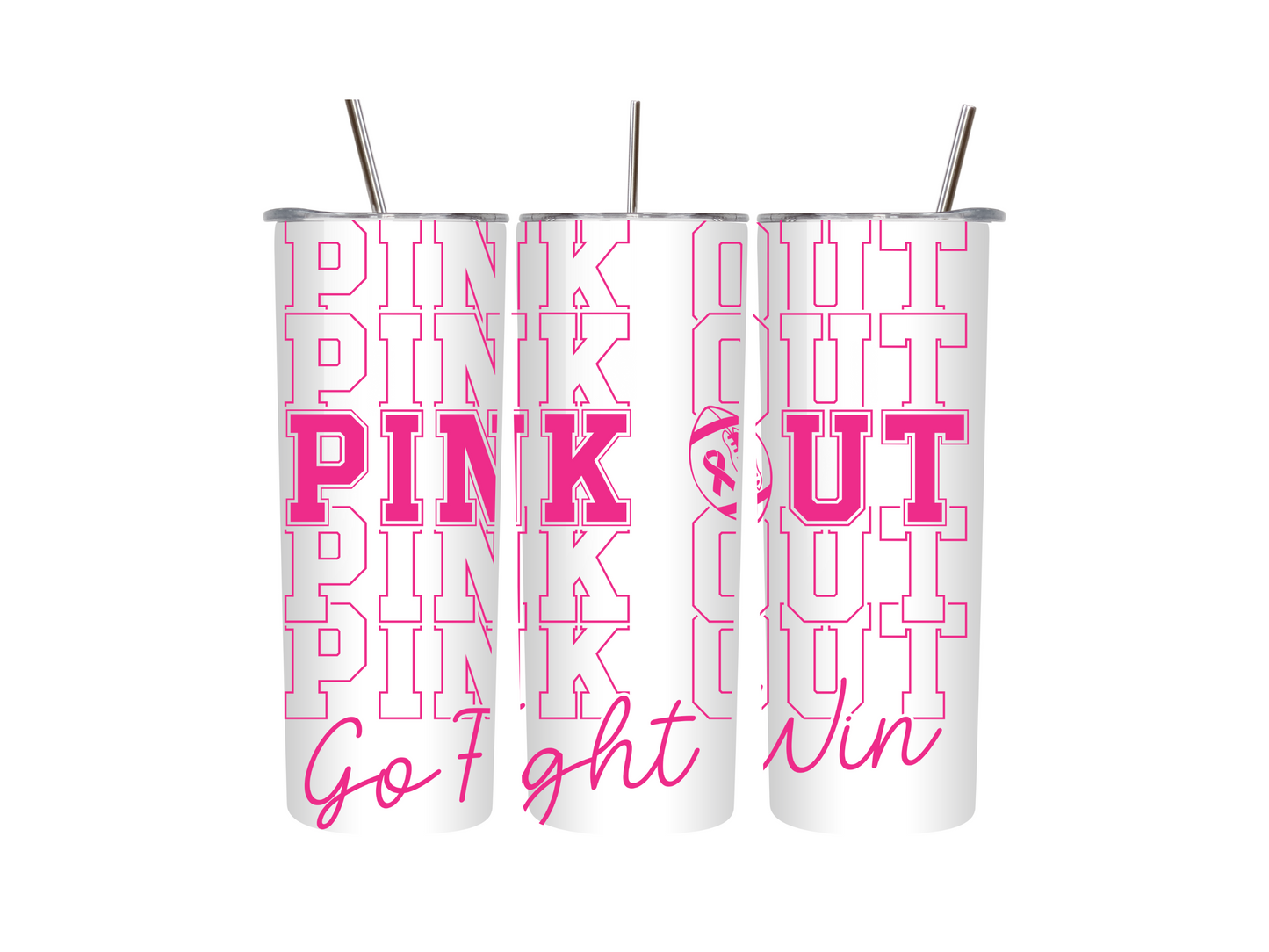 20 oz Cancer Awareness Tumblers