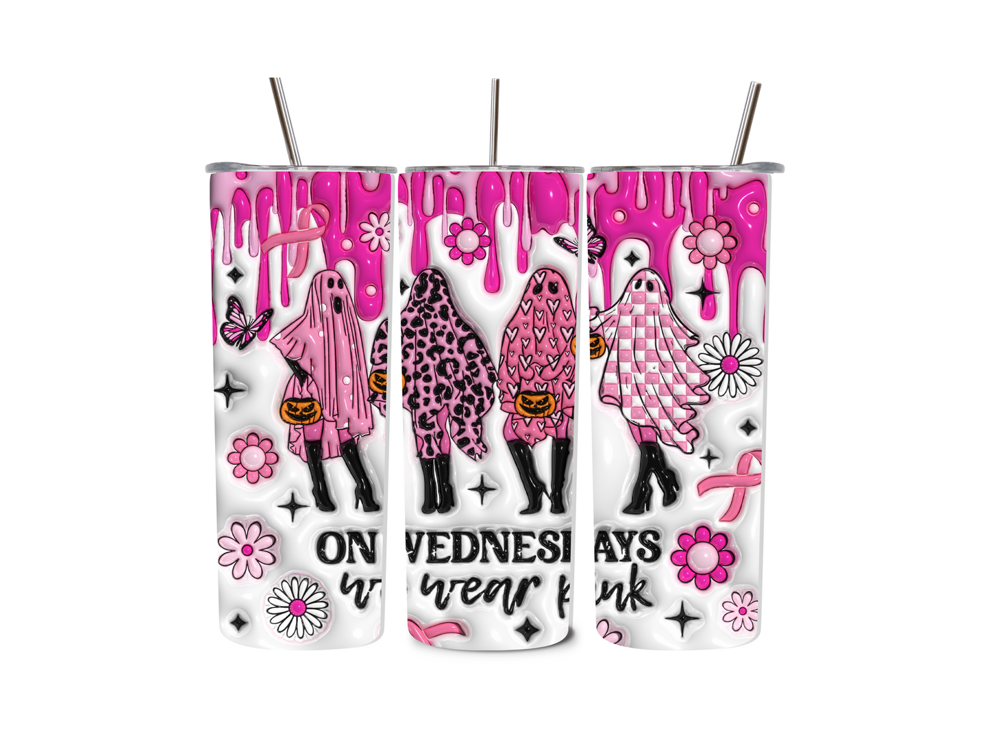 20 oz Cancer Awareness Tumblers