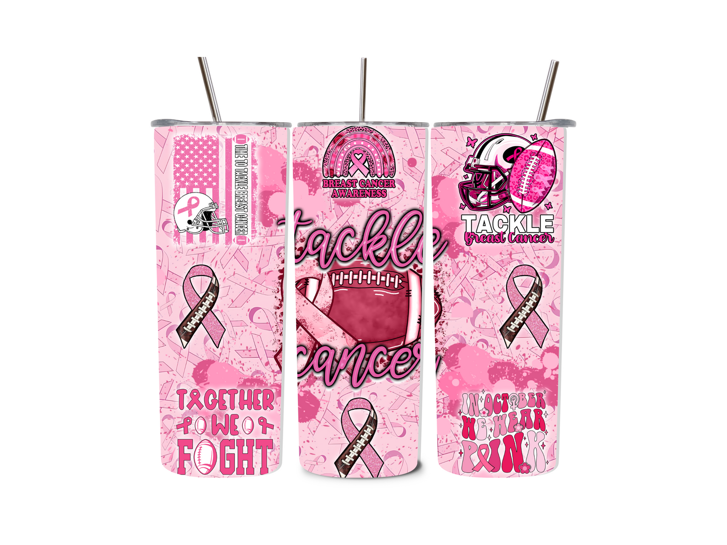 20 oz Cancer Awareness Tumblers
