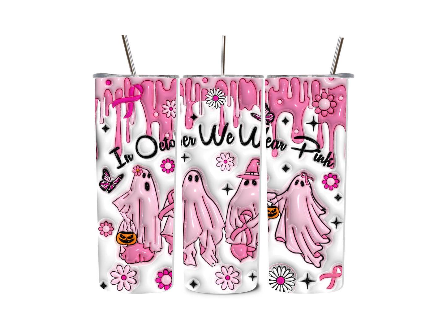 20 oz Cancer Awareness Tumblers