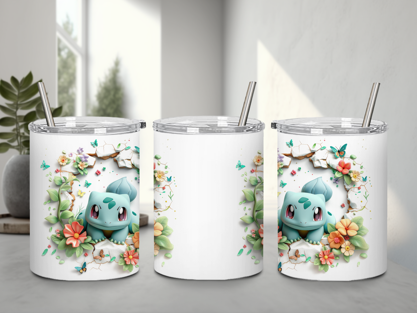10 oz Pocket Monsters Tumblers