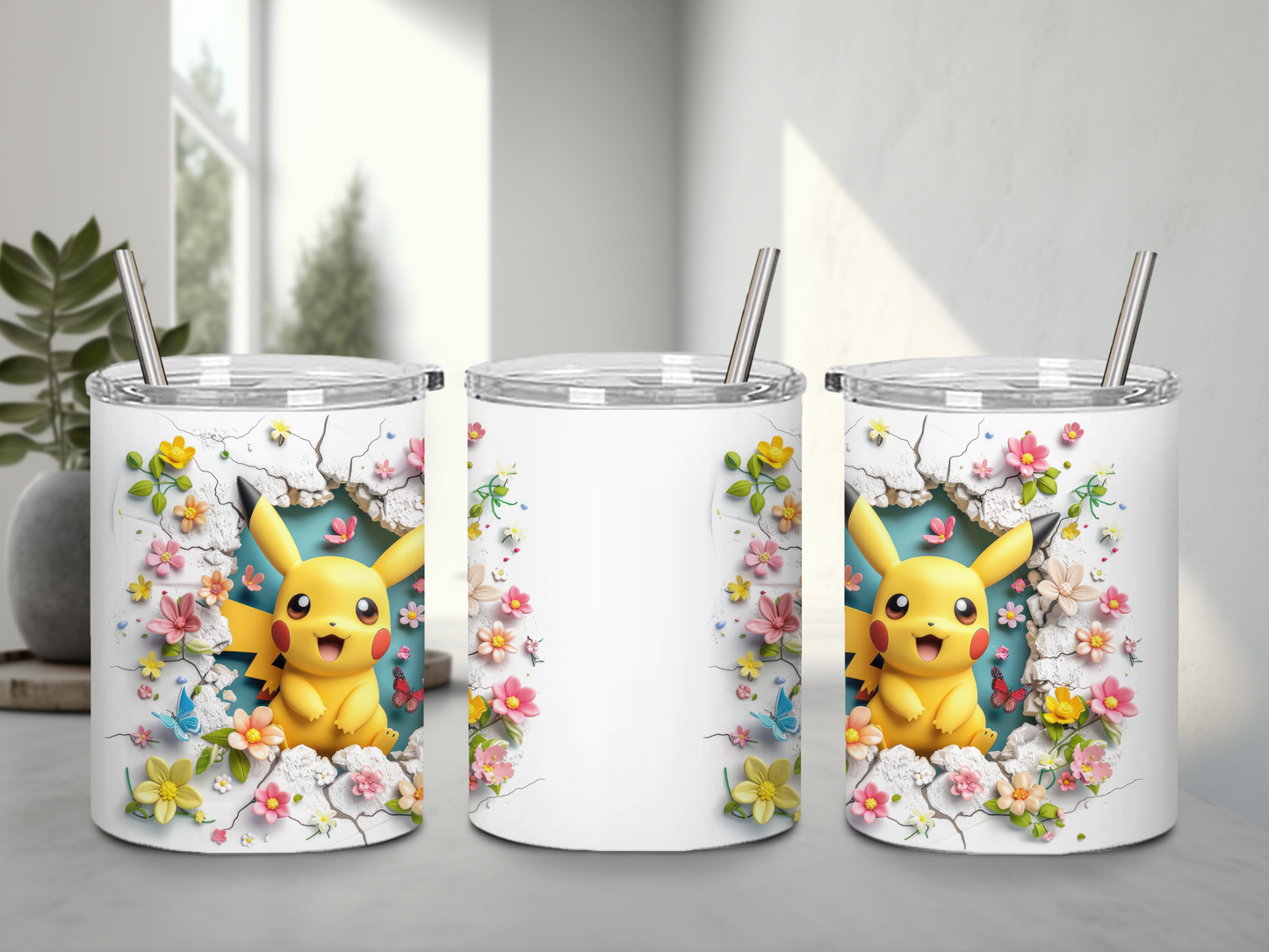 10 oz Pocket Monsters Tumblers
