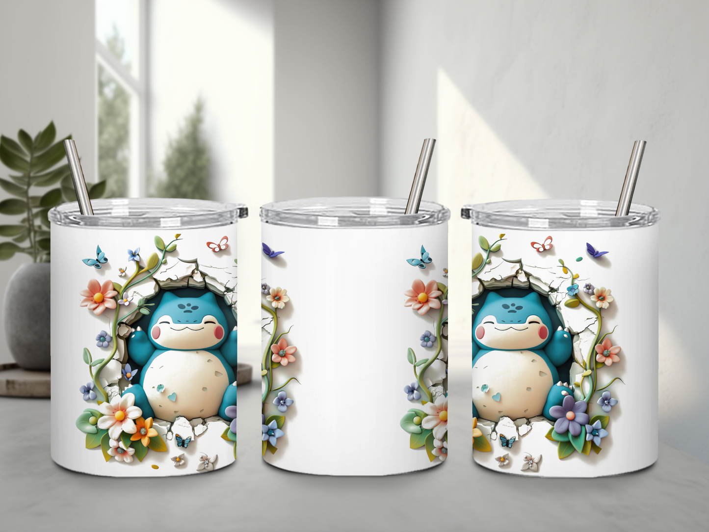 10 oz Pocket Monsters Tumblers