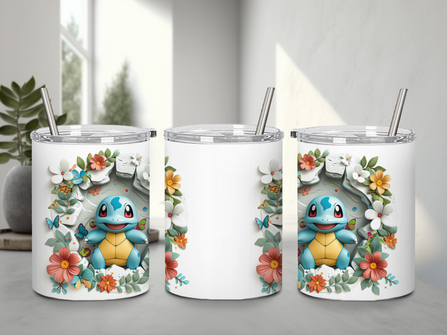 10 oz Pocket Monsters Tumblers