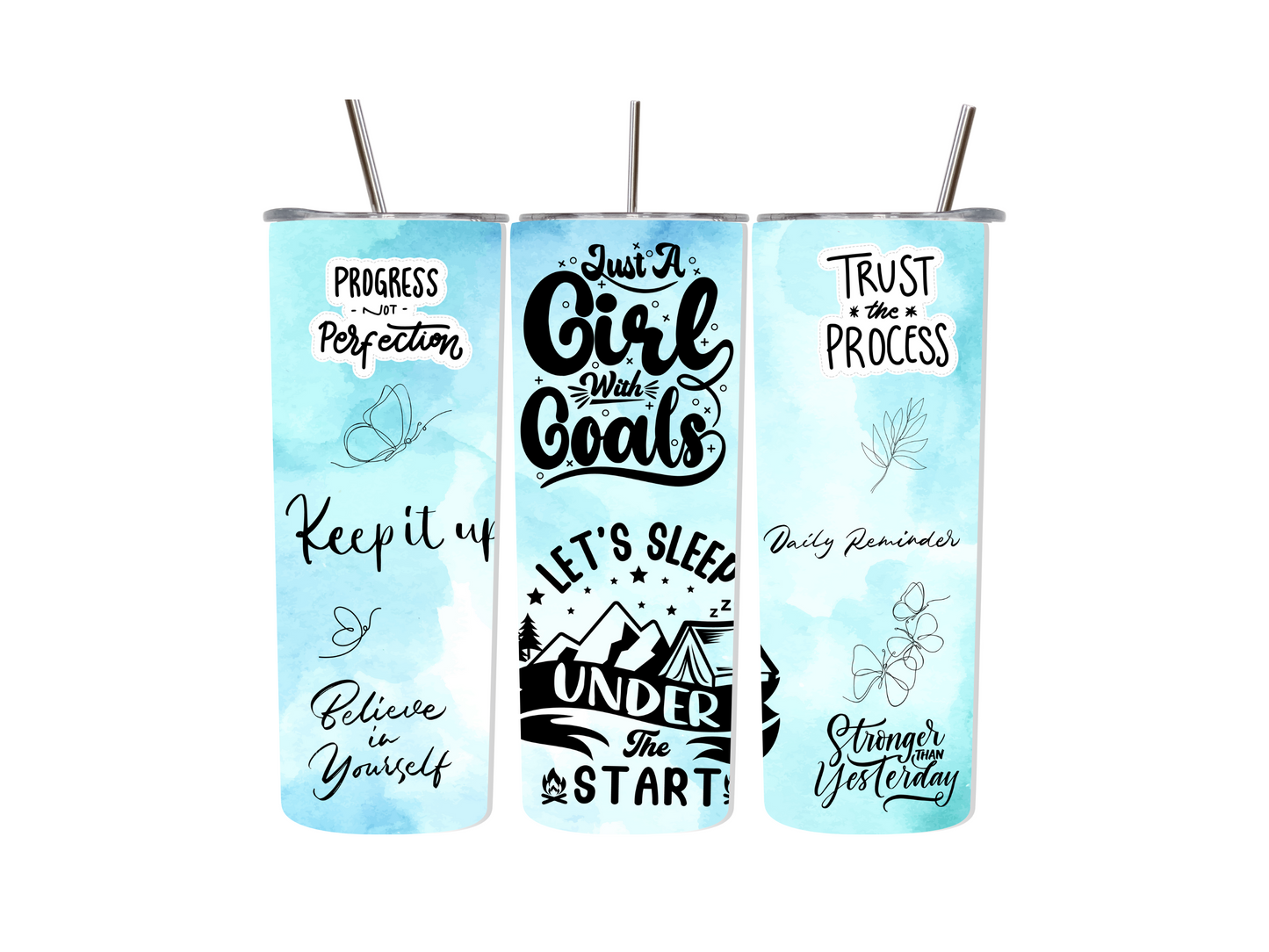 20 oz Positive Affirmations Tumblers