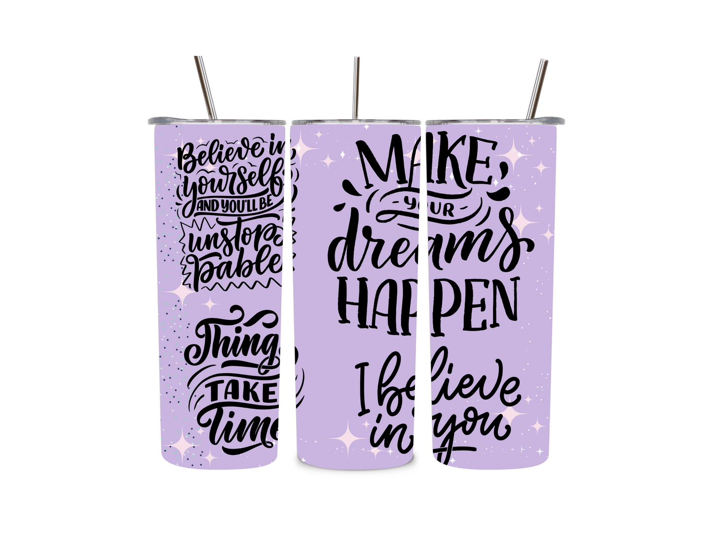 20 oz Positive Affirmations Tumblers