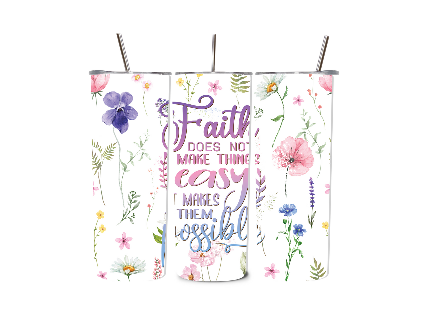 20 oz Positive Affirmations Tumblers