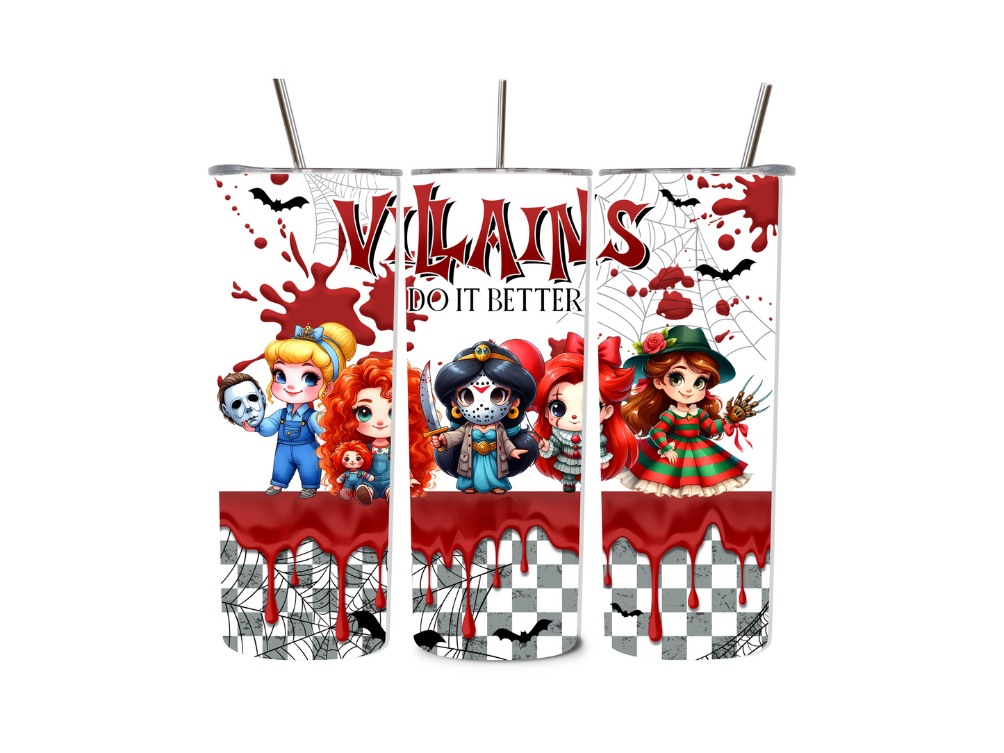 20 oz Princess Villains Tumblers