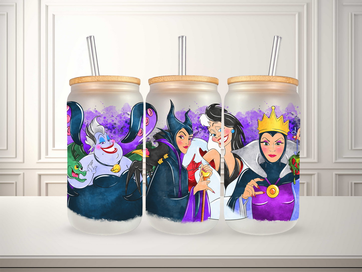 16 oz Villains Glass Can
